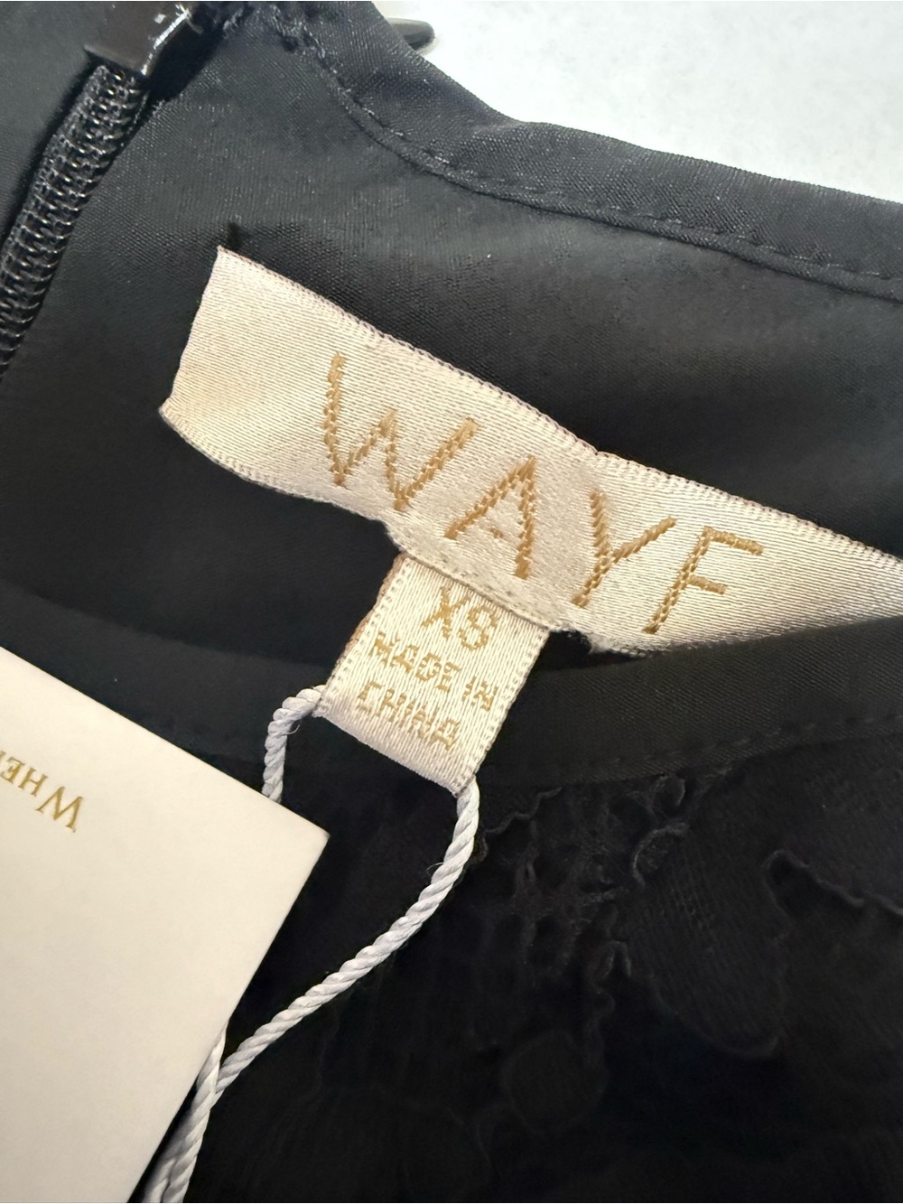 NwT🌻 Wayf | Dresses | Wayf Black Lace Embroidered Short Sleeve Dress 🌻 - Picture 8 of 11
